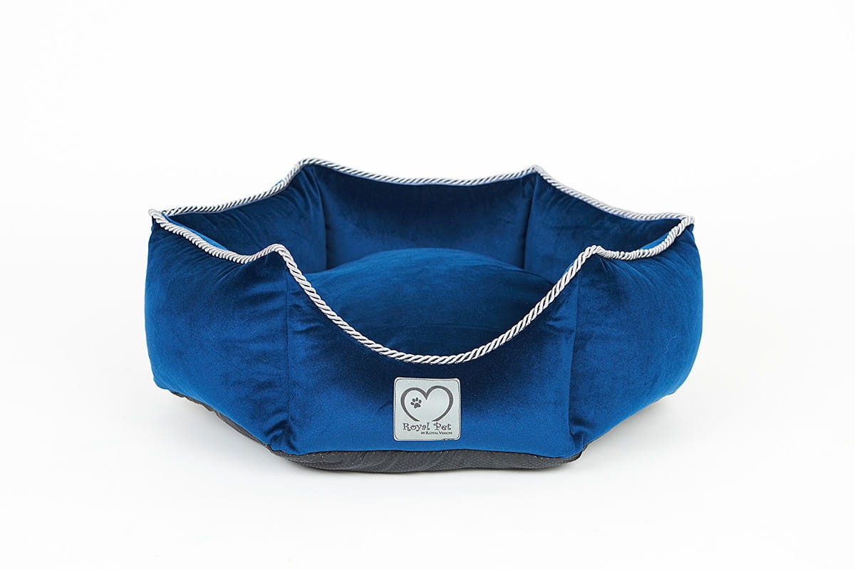Legowisko Luxury Show Line (Navy Blue) dla psa i kota