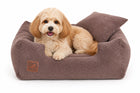 Premium-Hunde- und Katzenbett (Braun)