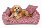 Vintage-Retro-Prinzessinnen-Hundebett