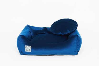 Legowisko Luxury (Navy Blue) dla psa i kota