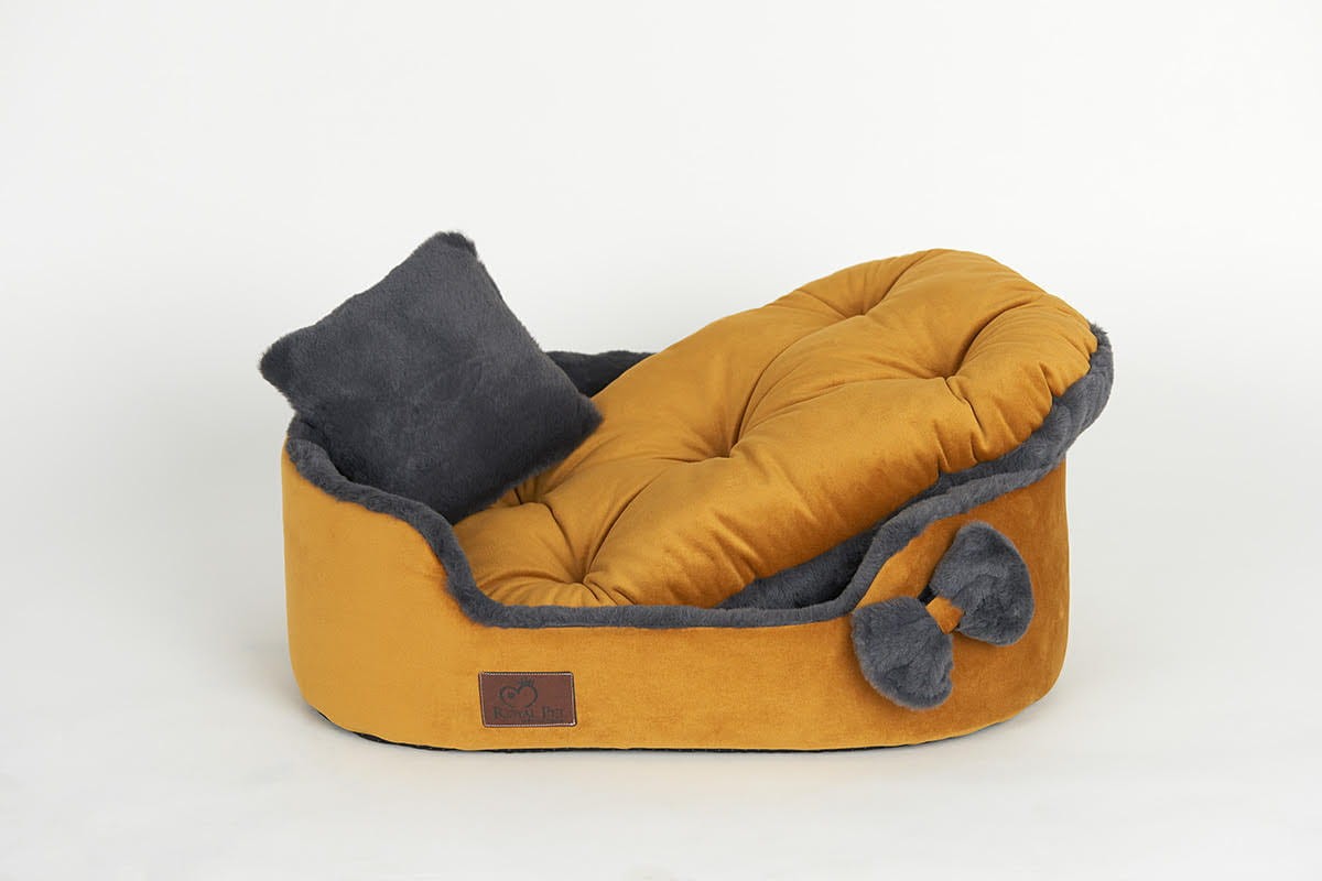 Legowisko Luxury Furry Amber dla psa i kota – widok 3