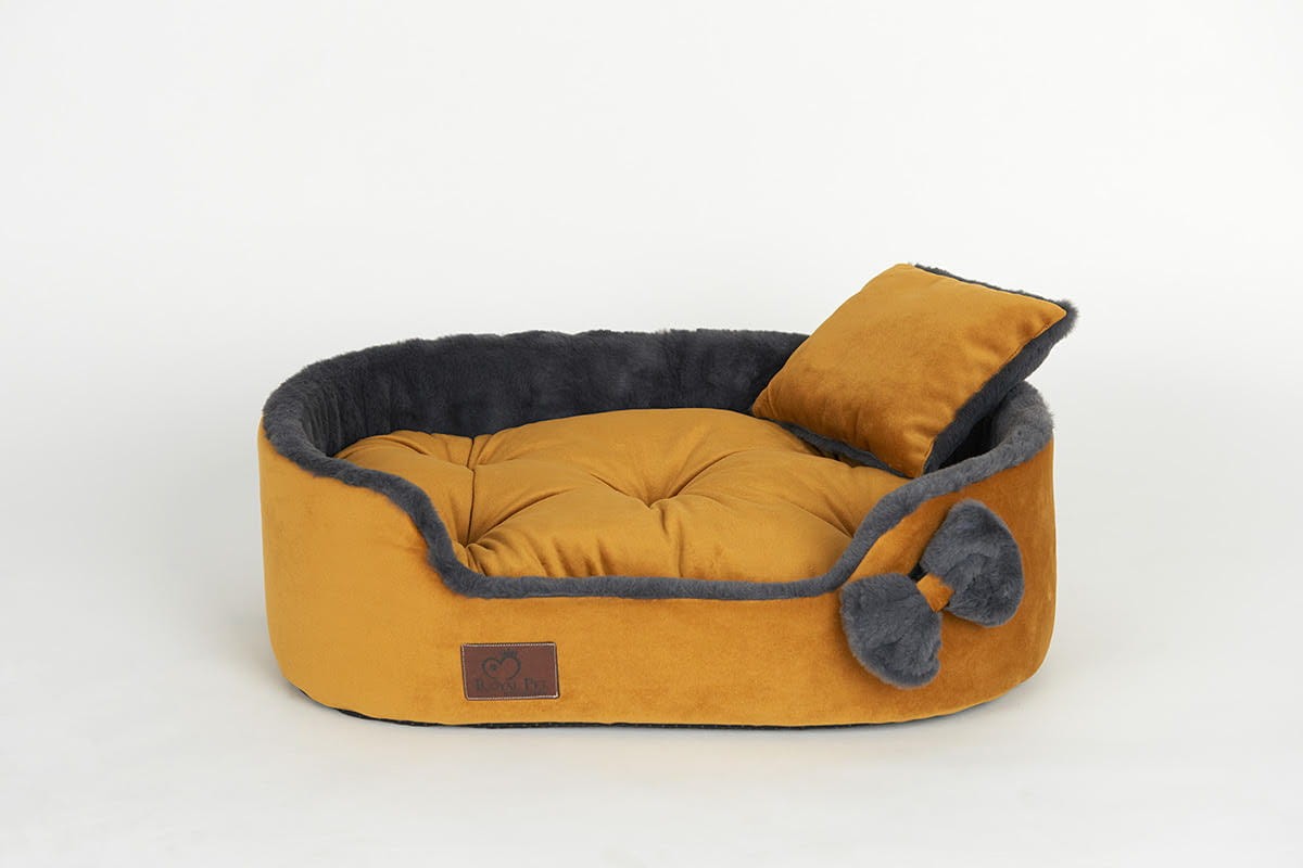 Legowisko Luxury Furry Amber dla psa i kota – widok 2