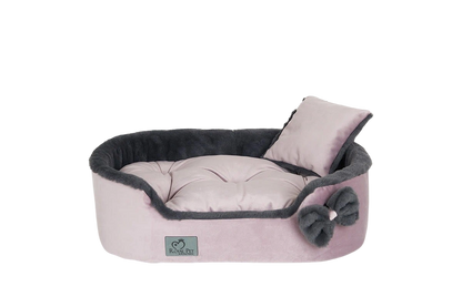 Legowisko Luxury Furry Georgeus Pink dla psa i kota