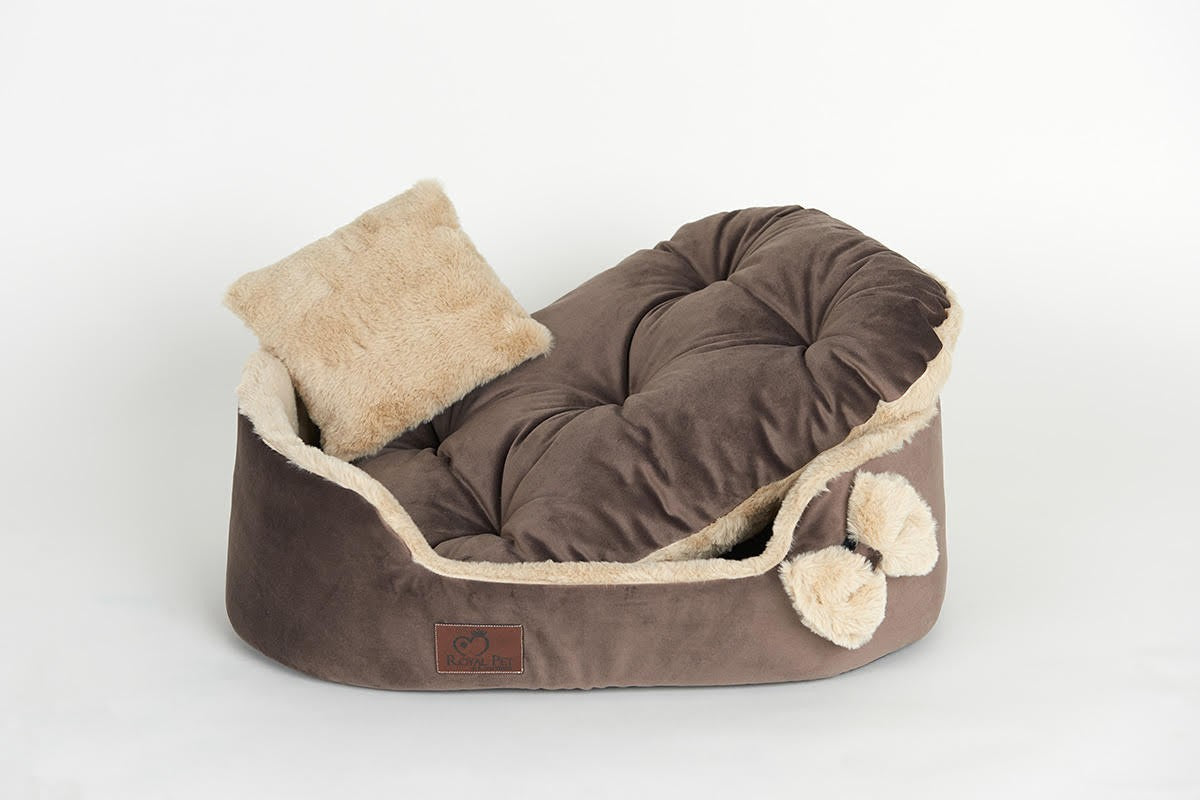 Legowisko Luxury Furry (Brownie) dla psa i kota