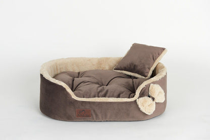 Legowisko Luxury Furry (Brownie) dla psa i kota