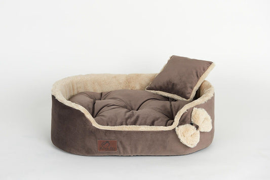 Legowisko Luxury Furry (Brownie) dla psa i kota