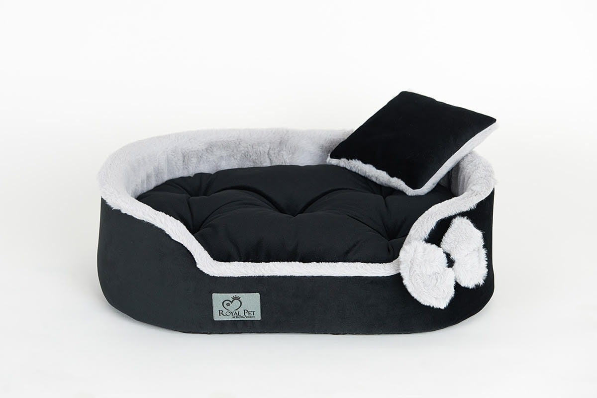 Legowisko Luxury Furry (Black Pearl) dla psa i kota