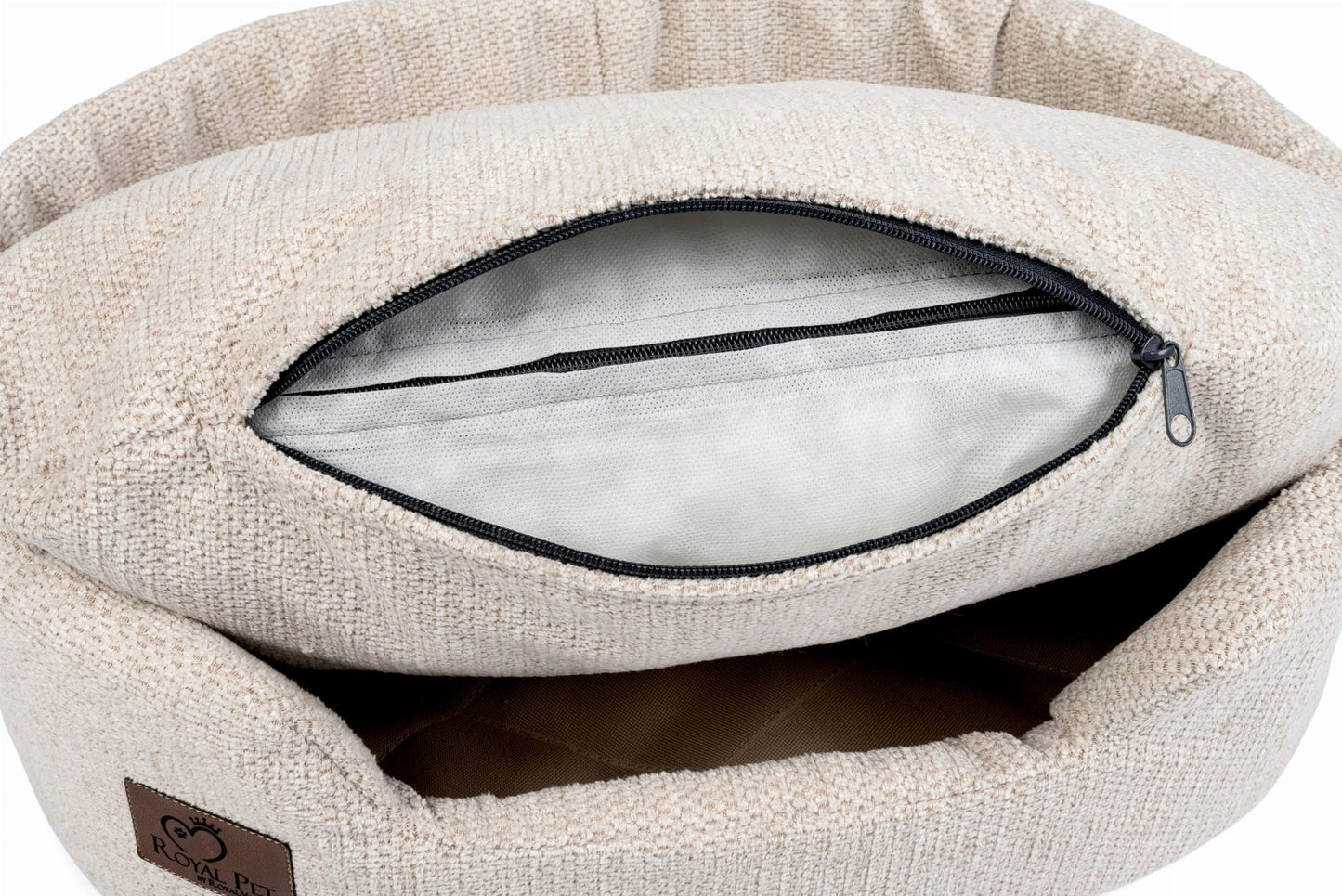 Legowisko Cosy Oval Bisquit dla psa i kota – widok 3