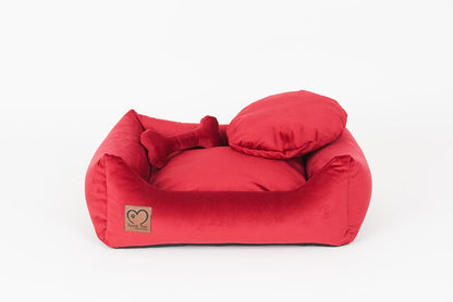 Legowisko Luxury (Royal Red) dla psa i kota