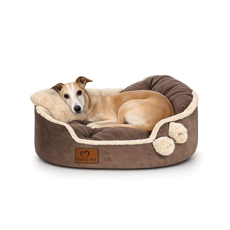 Legowisko Luxury Furry Brownie dla psa i kota