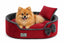Luxury Furry-Bett (Royal Red) für Hunde und Katzen
