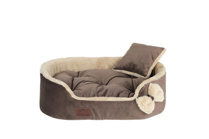 Legowisko Luxury Furry Brownie dla psa i kota