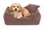 Premium-Hunde- und Katzenbett (Braun)