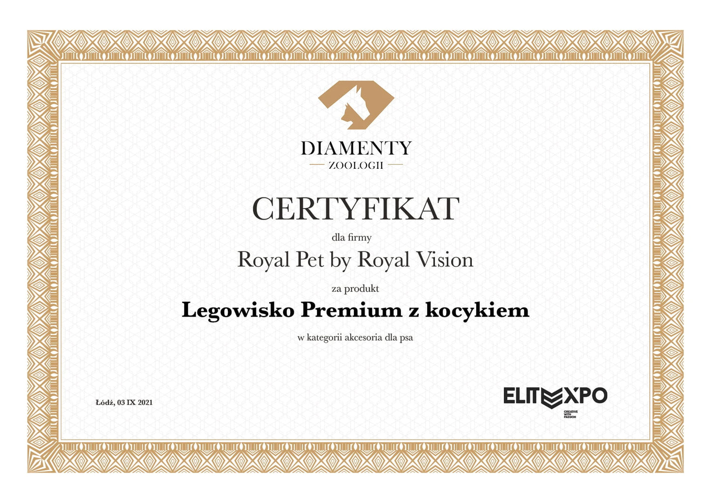 Legowisko dla psa i kota Premium (Brązowy)