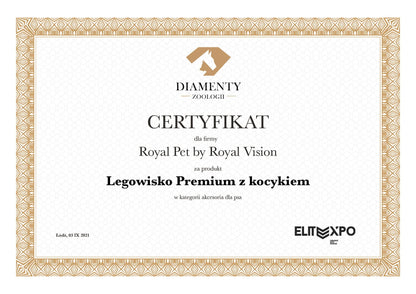 Legowisko dla psa i kota Premium (Brązowy)