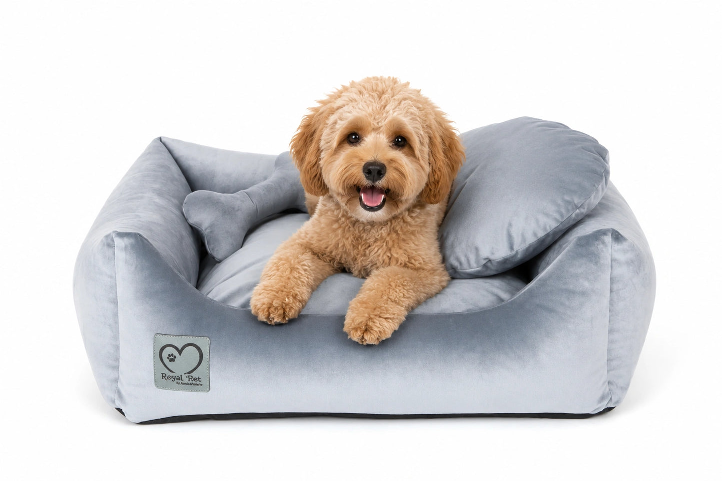 Luxury-Bett (Silver Dust) für Hunde und Katzen