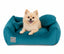 Luxury-Bett (Petrol Blue) für Hunde und Katzen