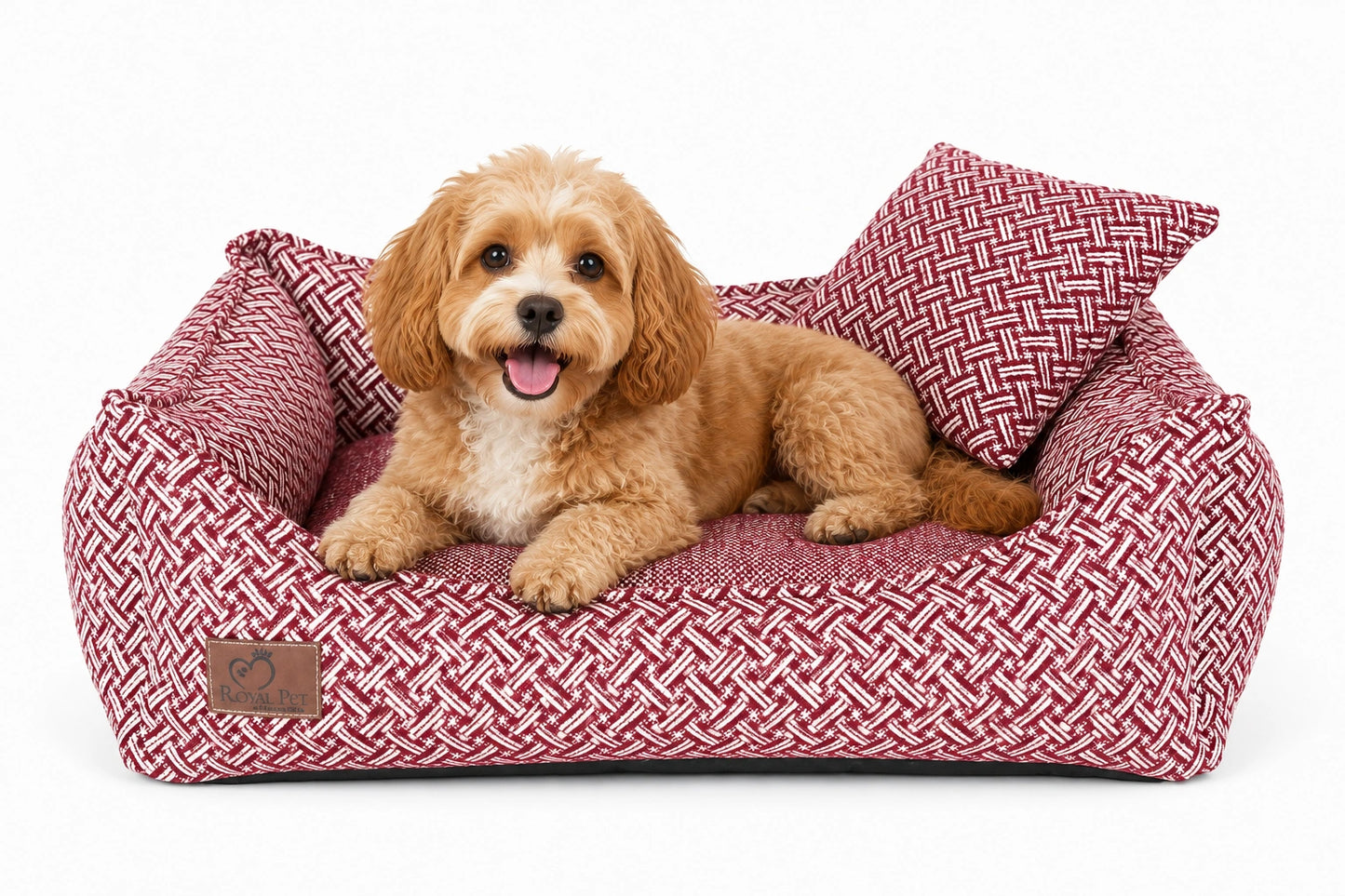 Vintage-Retro-Prinzessinnen-Hundebett